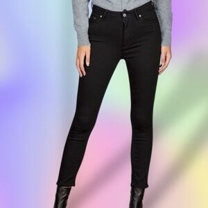 NWT Acne Studios ‘Peg’ Slim Leg Jeans in Black Size 30